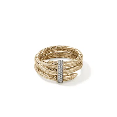 John Hardy Spear Ring In Gold