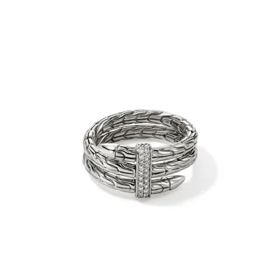 John Hardy Spear Ring In Silver