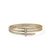 John Hardy Spear Triple Flex Cuff Bracelet In Gold