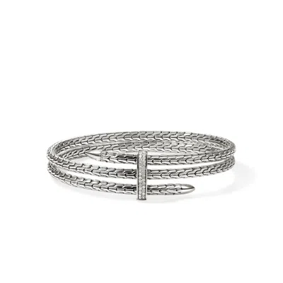 JOHN HARDY JOHN HARDY SPEAR TRIPLE FLEX CUFF BRACELET