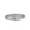 John Hardy Spear Triple Flex Cuff Bracelet In Sterling Silver
