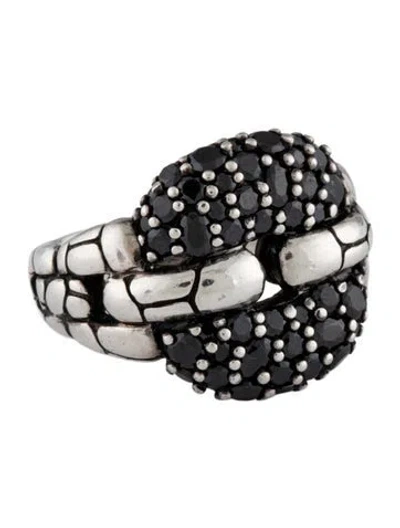 Pre-owned John Hardy Spinel Cocktail Ring In Multicolor