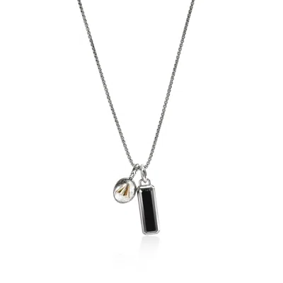 John Hardy Split Gate Talisman Necklace In Sterling Silver