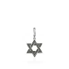 John Hardy Star Of David Pendant In Sterling Silver