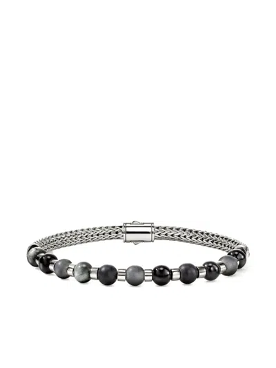 John Hardy Sterling Silver Bead Bracelet In Metallic