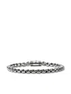 John Hardy Sterling-silver Box Chain Bracelet In Grey