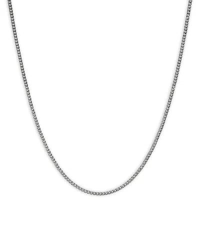 John Hardy Sterling Silver Chain Box Link Necklace, 26 In Metallic
