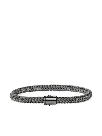 John Hardy Sterling Silver Chain Bracelet In Black
