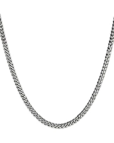 John Hardy Sterling Silver Chain Curb Link Necklace, 22/24