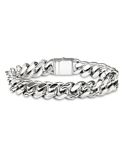 John Hardy Sterling Silver Chain Heavy Curb Link Chain Bracelet
