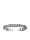 John Hardy Sterling Silver Chalcedony Chain Bracelet In Metallic