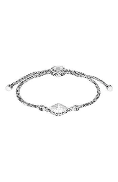 John Hardy Sterling Silver Classic Chain Hammered Bracelet