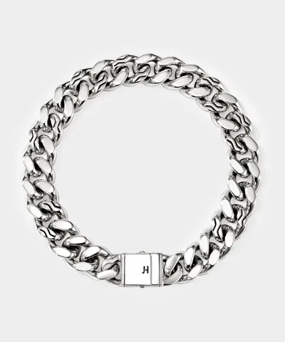 John Hardy Sterling Silver Curb Chain Bracelet In Silver In Metallic
