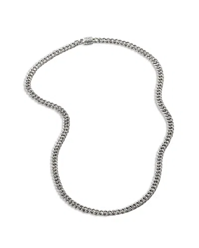 John Hardy Sterling Silver Curb Chain Necklace, 20 In Metallic