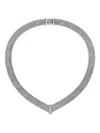 John Hardy Sterling Silver Diamond Necklace In Metallic