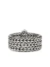John Hardy Sterling Silver Diamond Ring In Silver