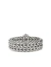 John Hardy Sterling Silver Diamond Ring In Metallic