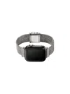 John Hardy Sterling Silver Diamond Smartwatch Strap 18mm In Silver
