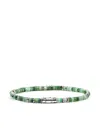 John Hardy Sterling Silver Green Bracelet In Green