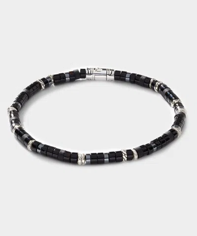 John Hardy Sterling Silver Heishi Bracelet In Silver