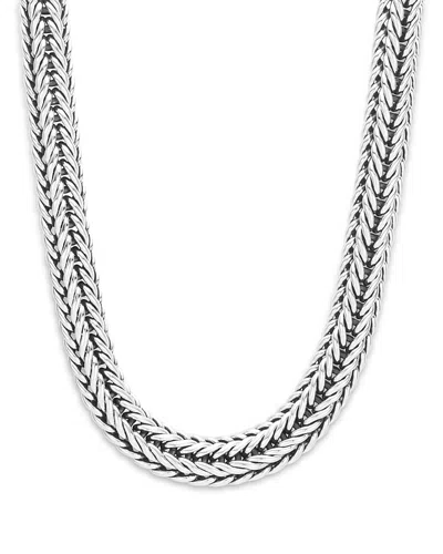 John Hardy Sterling Silver Icon Chevron Link Chain Necklace, 18 In Metallic