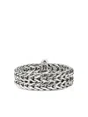 John Hardy Sterling Silver Icon Link Bar Ring In Metallic