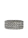 John Hardy Sterling Silver Icon Link Ring In Metallic
