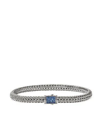 John Hardy Sterling Silver Icon Sapphire Bracelet