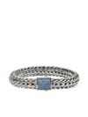 John Hardy Sterling Silver Icon Sapphire Bracelet In Metallic