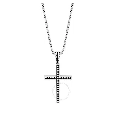 John Hardy Sterling Silver Jawan Cross Pendent Nb999653x20 In Metallic