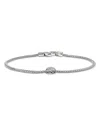 John Hardy Sterling Silver Jh Essentials Diamond Pave Bracelet In Silver