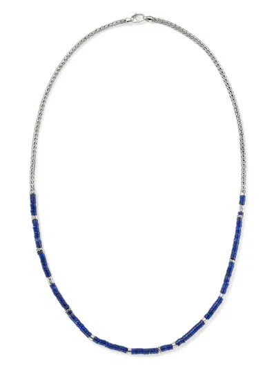 John Hardy Classic Chain Heishi Necklace In Blue