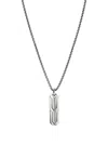 John Hardy Sterling Silver Pendant Necklace In Metallic