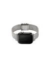 John Hardy Sterling Silver Diamond Smartwatch Strap 18mm In Silver