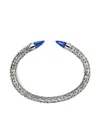John Hardy Sterling Silver Spear 50 Flex Lapis Lazuli Bracelet In Metallic