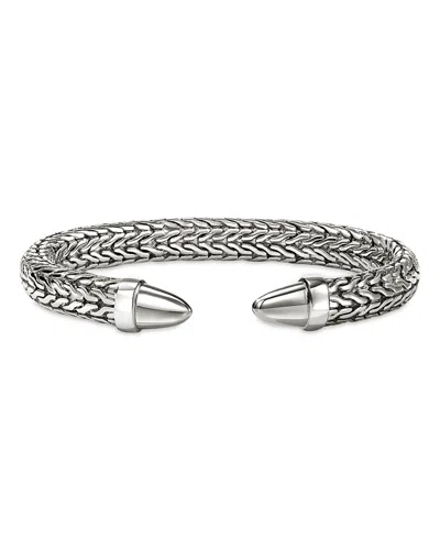 John Hardy Sterling Silver Spear Polished Cuff Bracelet In Metallic
