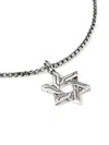 John Hardy Sterling Silver Star-pendant Necklace In Metallic