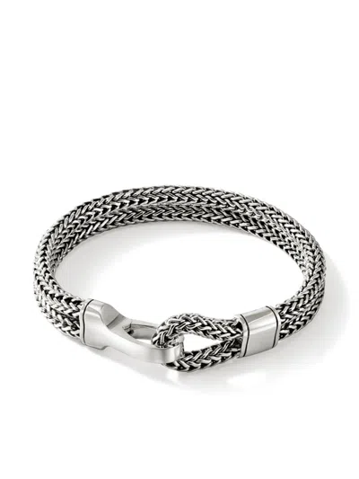 John Hardy Sterling Silver Double Row Bracelet