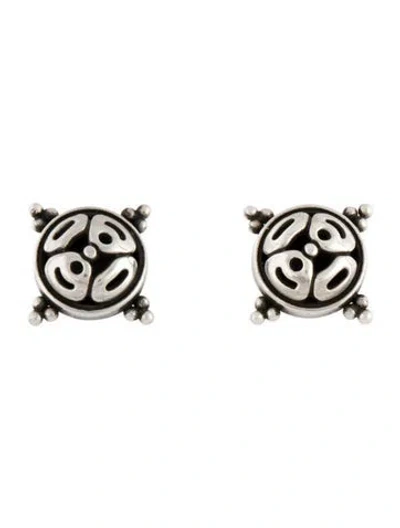 Pre-owned John Hardy Stud Earrings In Multi