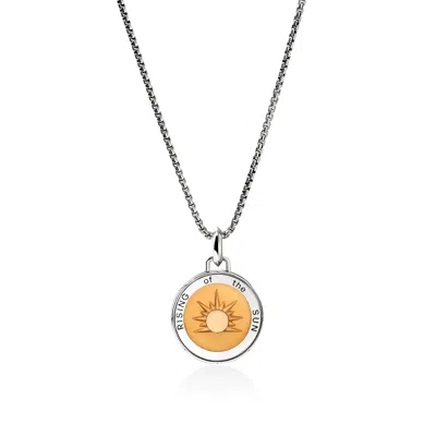 John Hardy Sun Talisman Necklace In Sterling Silver