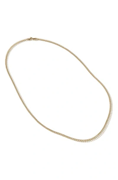 John Hardy Surf Chain Necklace In Gold