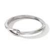 John Hardy Surf Hinged Bangle Bracelet In Silver Tone