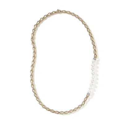 John Hardy Surf Necklace, 5.5mm In Gold