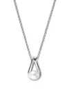 John Hardy Surf Silver Pendant Necklace In Silver