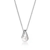 John Hardy Surf Silver Pendant Necklace In Sterling Silver