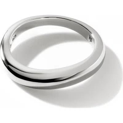 John Hardy Surf Sterling Silver Band Ring