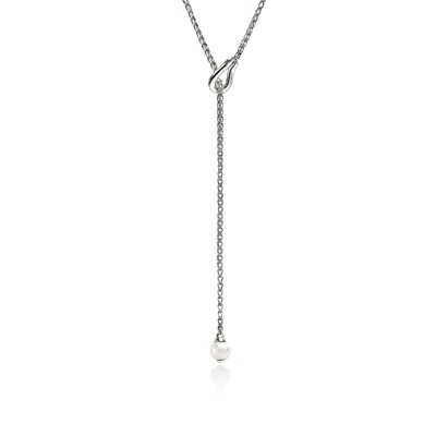 John Hardy Surf Y Necklace In Metallic