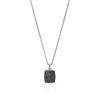 John Hardy Tag Necklace In Sterling Silver