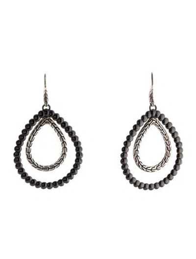 Pre-owned John Hardy Teardrop Earrings In Multi