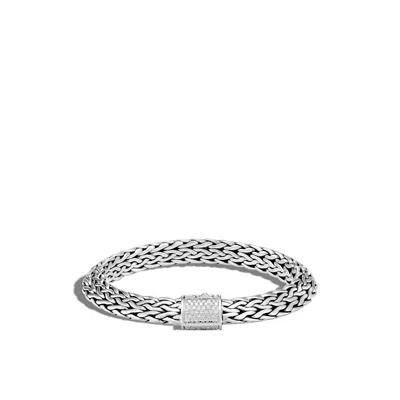 John Hardy Tiga Chain Bracelet With Diamonds